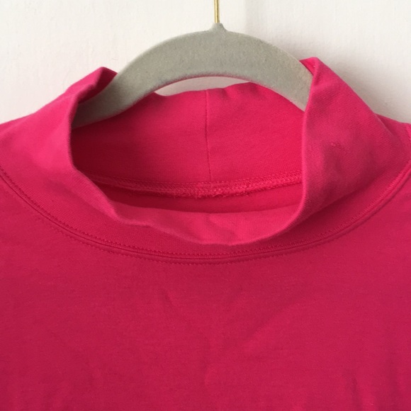 Basic Editions Pink Turtleneck. Size 2X. NWOT - Picture 2 of 3